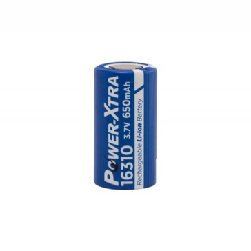 Power-Xtra PX-ICR16310 3.7V 650mAh Battery - Düz başlık