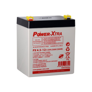 Power-Xtra 12V 4.5 Ah Quru Qurğuşun Turşu Akkumulyator