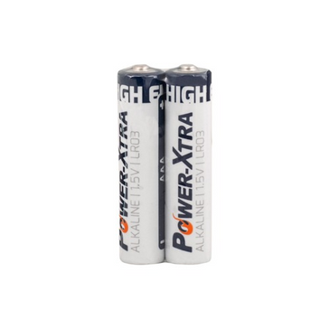 Power-Xtra LR03/AAA Size Alkaline Battery - with 2SH / SHRINK