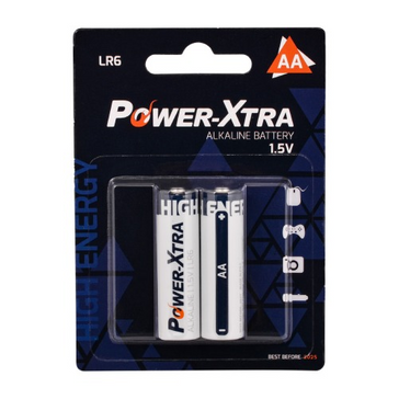 Power-Xtra LR06/AA Size Alkaline Battery - with 2BL / BLISTER