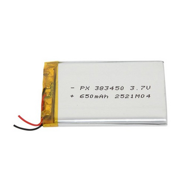 Power-Xtra PX383450 650 mAh Li-Polymer Battery
