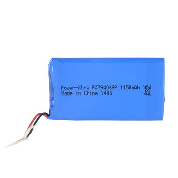 Power-Xtra PX394068 1150 mAh Li-Polymer Battery
