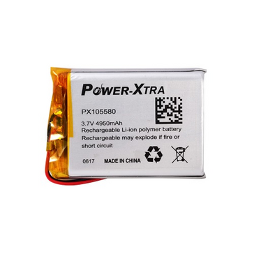 Power-Xtra PX105580 3.7V 4950 mAh Li-Polymer Pil