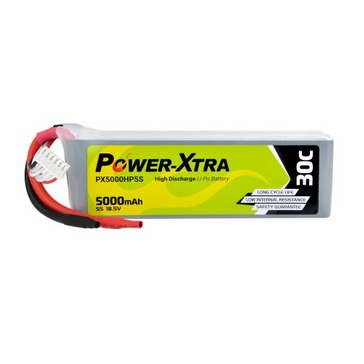 Power-Xtra PX5000HP 18.5V 5S1P 5000 mAh (30C) Li-Polymer Pil