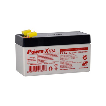 Power-Xtra 12V 1.2 Ah Sealed Lead Acid Battery