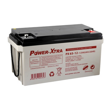 Power-Xtra 12V 65 Ah Sealed Lead Acid Battery