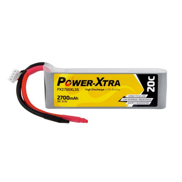 Power-Xtra PX2700XL 11.1V 3S1P 2700 mAh (20C) Li-Polymer Battery