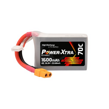 Power-Xtra PX1600XT 14.8V 4S1P 1600 mAh (70C) Li-Polymer Battery