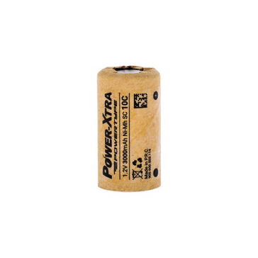 Power-Xtra 1.2V Ni-Mh SC 3000 Mah Power Type Battery (Paper)