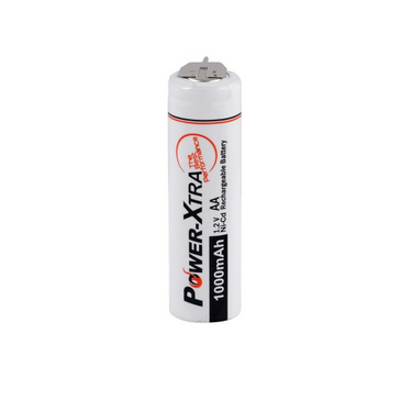 Power-Xtra 1.2V Ni-Cd AA 1000 Mah Rechargeable Battery with 3 Pins