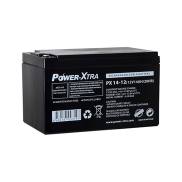 Power-Xtra 12V 14 Ah Electric Bike Battery - Power Xtra