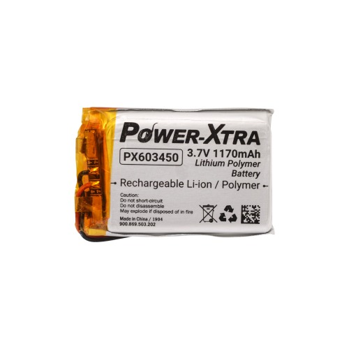 Power-Xtra PX603450 3.7V 1170mAh Li-Po باتری لیتیوم پلیمر
