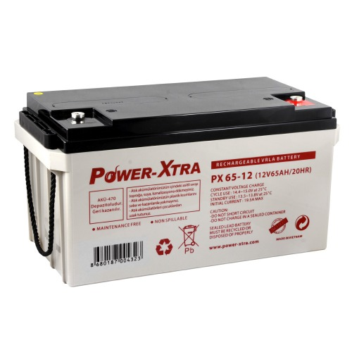 Power-Xtra 12V 65 Ah باتری سیلد اسید
