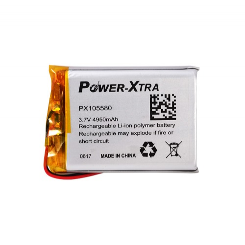 Power-Xtra PX105580 4950 mAh Li-Polymer Battery