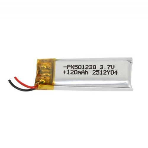 Power-Xtra PX501230 120 mAh Li-Polymer Battery (with PCM/BMS)