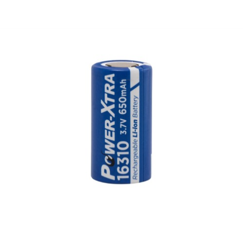 Power-Xtra PX-ICR16310 3.7V 650mAh Battery - Düz başlık