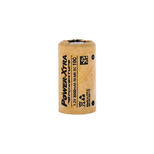 Power-Xtra 1.2V Ni-Mh SC 3000 Mah Power Type Şarjlı Batareya