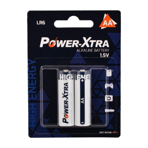 Power-Xtra LR06/AA Size Alkaline Battery - with 2BL / BLISTER