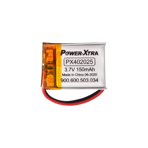 Power-Xtra PX402025 - 3.7V 150 mAh Lithium Polymer Battery -BMS-1.5A