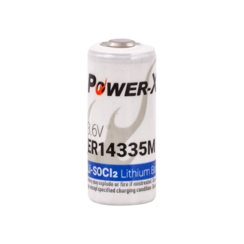 Power-Xtra 3.6V ER14335M 2/3AA Size Li-SOCI2 Lithium Battery
