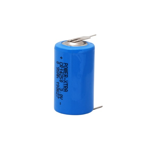 Power-Xtra 3.0V CR14250 1/2AA-3PT Li-MnO2  Lithium Battery