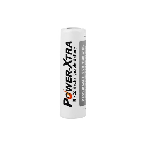 Power-Xtra 1.2V Ni-Cd AA 1000 Mah Rechargable Battery (Flat Head)